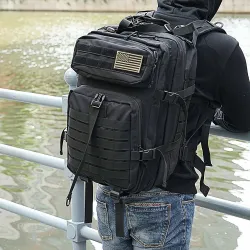 Trendy sportrugzak - grote inhoud - waterdicht - bergbeklimmen - wandelen - kamperenRugzakken