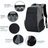 Modieuze rugzak - 15,6 inch laptoptas - USB-oplaadpoort - waterdichtRugzakken