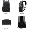 Modieuze rugzak - 15,6 inch laptoptas - USB-oplaadpoort - waterdichtRugzakken
