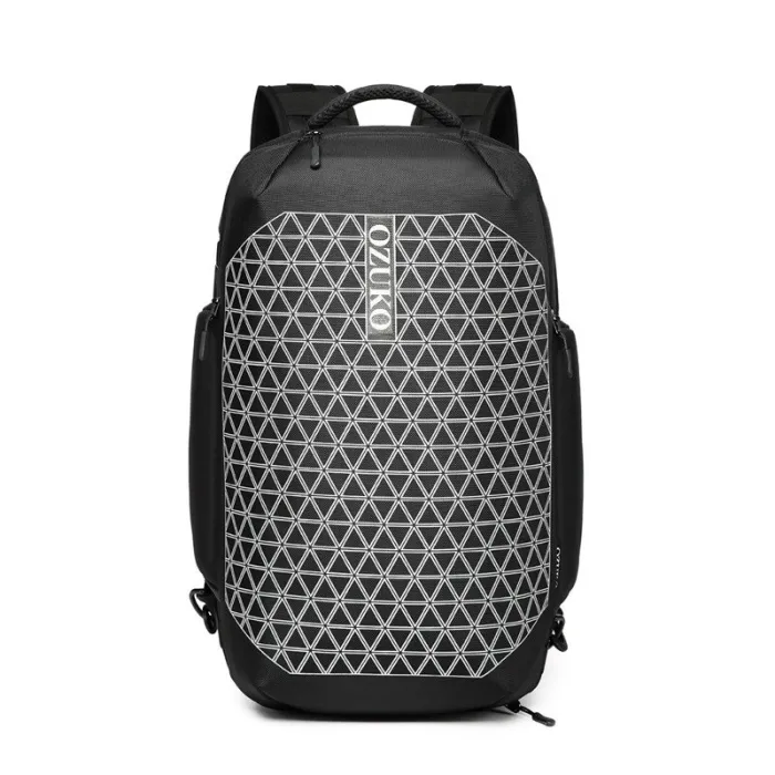 OZUKO - modieuze rugzak - 15,6 inch laptoptas - anti-diefstal - met schoenenvak - USB-oplaadpoort - waterdichtRugzakken