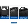 OZUKO - modieuze rugzak - 15,6 inch laptoptas - anti-diefstal - met schoenenvak - USB-oplaadpoort - waterdichtRugzakken