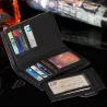 Kleine portemonnee voor heren - portemonnee met rits - munt-/creditcardhouderPortemonnee