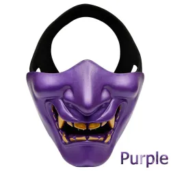 Half face mask - for Halloween - paintball - airsoft gunMasks