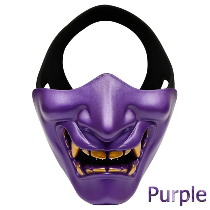 Half face mask - for Halloween - paintball - airsoft gunMasks