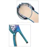 Sexy pumps met hoge hak - transparant - met enkelbandje / klinknagelsHoge hakken