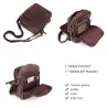 Petit sac à bandoulière élégant - cuir véritable