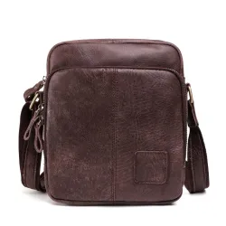 Petit sac à bandoulière élégant - cuir véritable