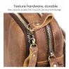 Stijlvolle kleine schoudertas - echt leerTassen