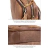 Petit sac à bandoulière élégant - cuir véritable