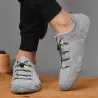Baskets en daim élégantes - mocassins à enfiler