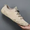 Stijlvolle suède sneakers - slip-on loafersSchoenen