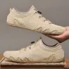 Stijlvolle suède sneakers - slip-on loafersSchoenen