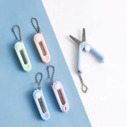Mini colorful scissors - retractable - foldable