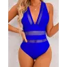 Sexy badpak uit één stuk - met push up - netdecoratieBadkleding