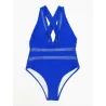 Sexy badpak uit één stuk - met push up - netdecoratieBadkleding