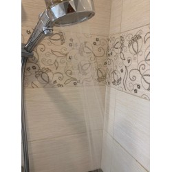 Pommeau de douche moderne - économie d'eau - rotation 360 - avec un petit ventilateur - filtre