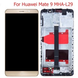 Original - LCD touch screen - display with frame - 5.9" - for Huawei Mate 9 MHA-L09 MHA-L29