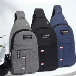 Modieuze multifunctionele tas - voor taille / schouder - met koptelefoonaansluitingTassen