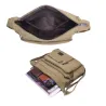 Retro canvas tas - verstelbare schouderbandTassen
