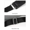 Luxe borst-/schoudertas - rugzak - USB-oplaadpoort - waterdicht - unisexRugzakken