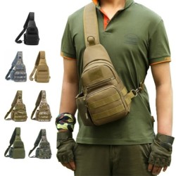 Tactische schouder/borsttas - kleine rugzak - camouflage designTassen