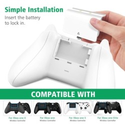 Dubbele oplader - oplaadstation - met LED-indicator - voor Xbox One - One S - One X-controllerController