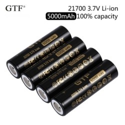 21700 - 3.7V - 5000mAh - batterie - rechargeable