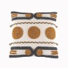 Exclusieve kussenhoes - katoen borduurwerk - Marokkaanse Boho-stijlKussenslopen