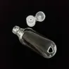 Hervulbare fles - minicontainer - met haak - handdesinfecterend middel / zeepdispenser - 30ml / 50mlHuid