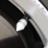 Universele bandventielen - aluminium doppen - korte spike - 4 stuksWiel onderdelen