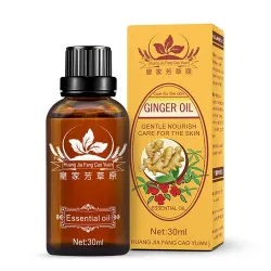 Essentiële gemberolie - lymfedrainage - massage - anti-aging serum - gezichts-/lichaamsverzorging - 30 mlHuid
