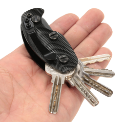Multifunction key organizer - key wallet with keychain