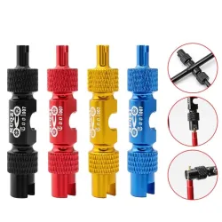 Outil de vélo multifonctionnel - schrader - presta - clé - installation de buse de pneu - retrait de valve