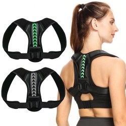 Adjustable posture correction belt - for back - shoulders - spine