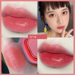 Sexy red lipstick - lip gloss cream - long lasting - waterproof