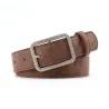 Ceinture en cuir classique - avec boucle en métal