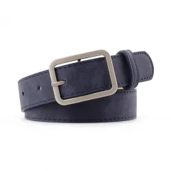 Klassieke leren riem - met metalen gespRiemen