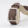 Klassieke leren riem - met metalen gespRiemen