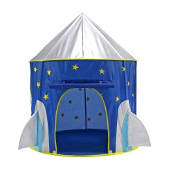 Maison de jeux pour enfants 3 en 1 - tente - tunnel - piscine à balles - conception de vaisseau spatial
