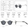 Retro ronde zonnebril - steampunk stijl - UV400 - unisexZonnebril
