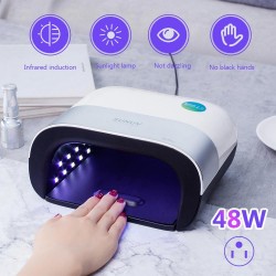 SUNUV SUN3 - 48W - sèche-ongles professionnel - lampe LED UV avec minuterie intelligente 2.0 - mémoire