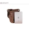Trendy shoulder / waist small bag - genuine leather - bull head shapedBags