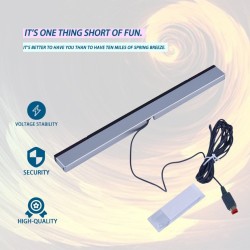 Barre de capteur infrarouge Wii avec câble