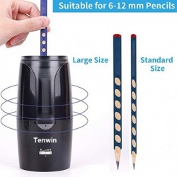 Taille-crayon électrique automatique - taille d'affûtage réglable