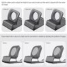 Dock de charge en aluminium - support - support - pour Apple Watch