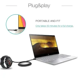 Dock de charge - USB - adaptateur de base - câble de charge rapide - pour Huawei Watch GT / GT 2