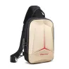 Anti-diefstal schoudertas met USB-poort - crossbody - PVC borsttasTassen