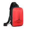 Anti-theft shoulder bag with USB port - crossbody - PVC chest bagBags