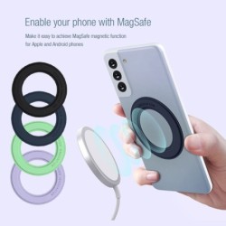 Magnetische ring - siliconen telefoonhouder - sticker - universeelHouders