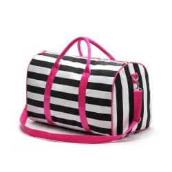 Sac de plage / sport / voyage tendance - motif rayures